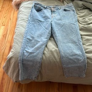 Levi's 501 - plus size 14w Cali blue